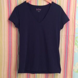 Lilly Pulitzer navy top🌀